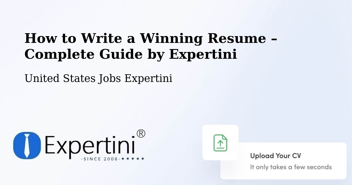 Resume Writing Guide for Job Seekers – Beaver Dam - Beaver Dam, United States Jobs Expertini